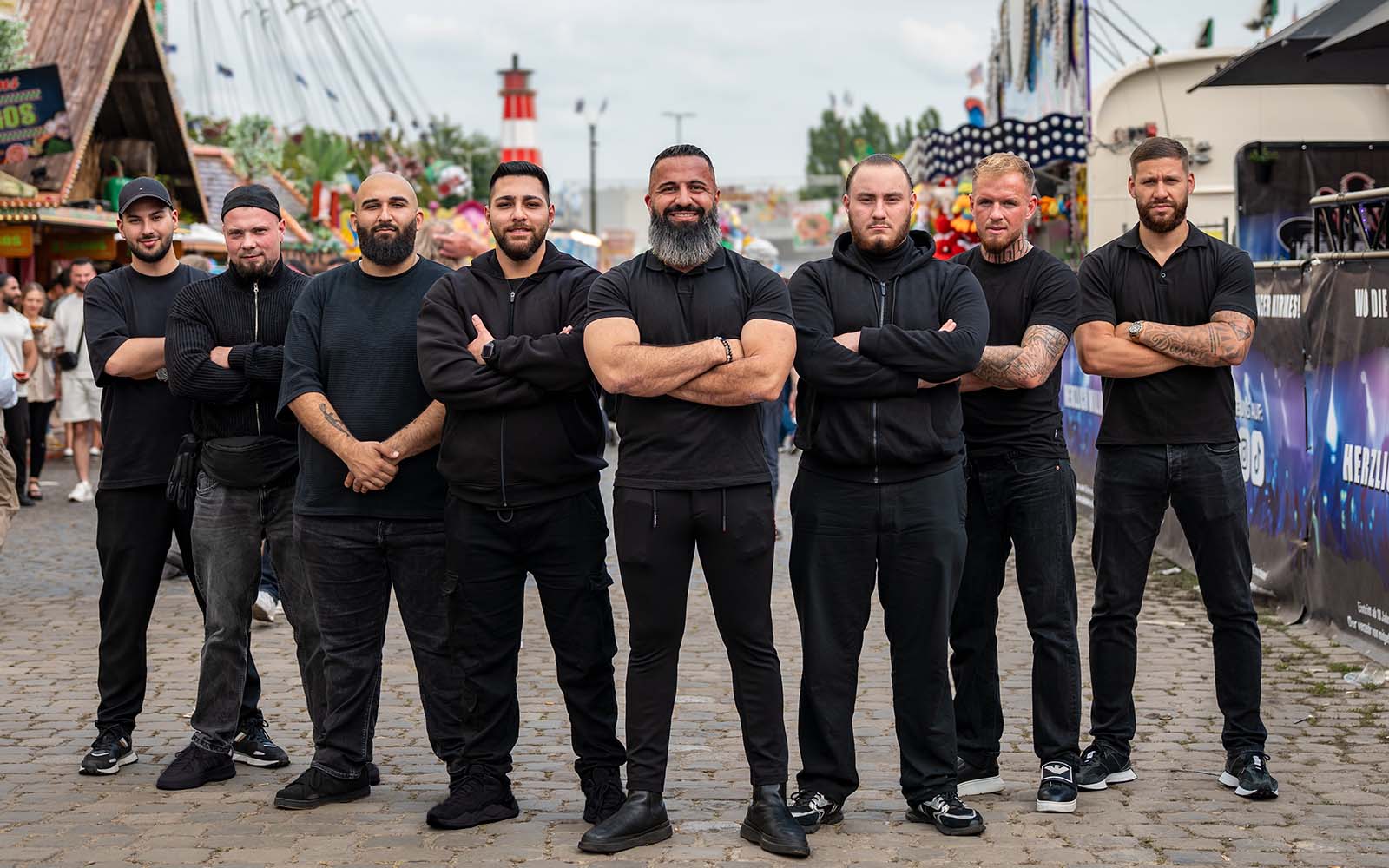 Event-Sicherheitsdienst aus Duisburg im Einsatz auf der Cranger Kirmes